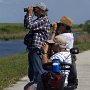 On a surveillé les oiseaux, les alligators, en bonne compagnie